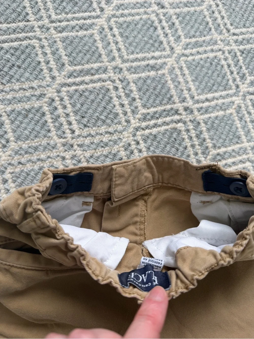 The Children's Place Boys Tan Straight Leg Pants